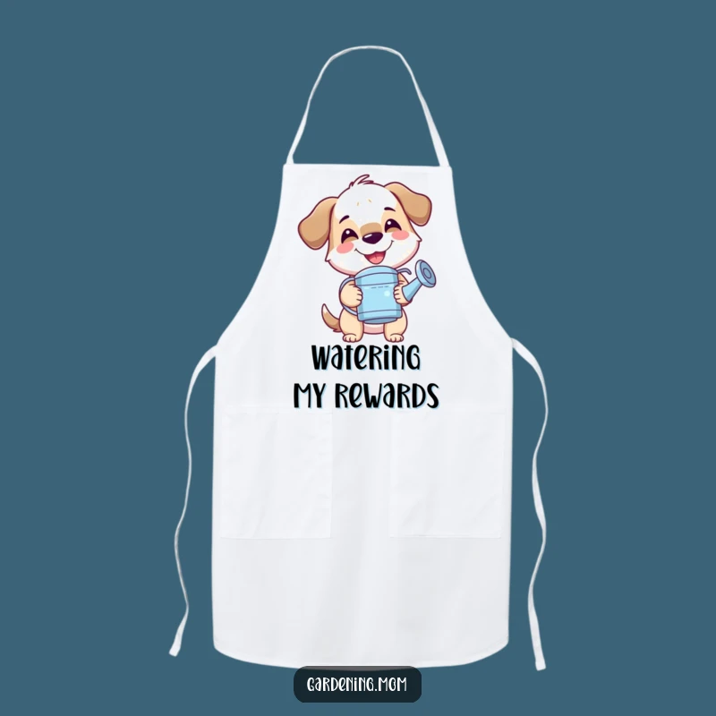 Funny Mama Dog Apron - Cheerful Gardener Chef Gift