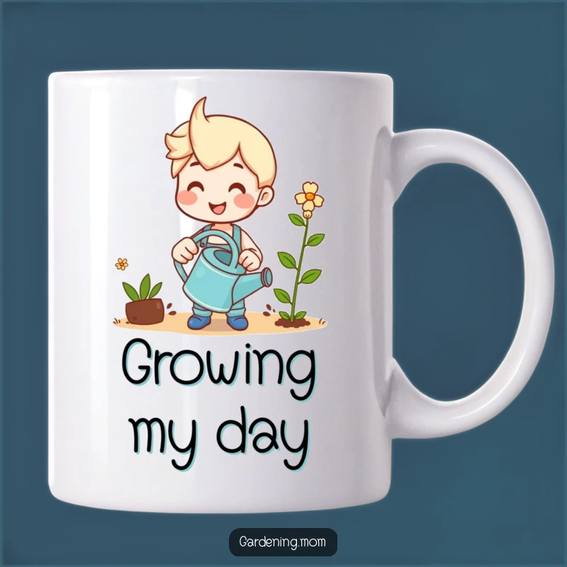 Funny Gardening Mug - Grow Smiles with a Happy Gardener!
