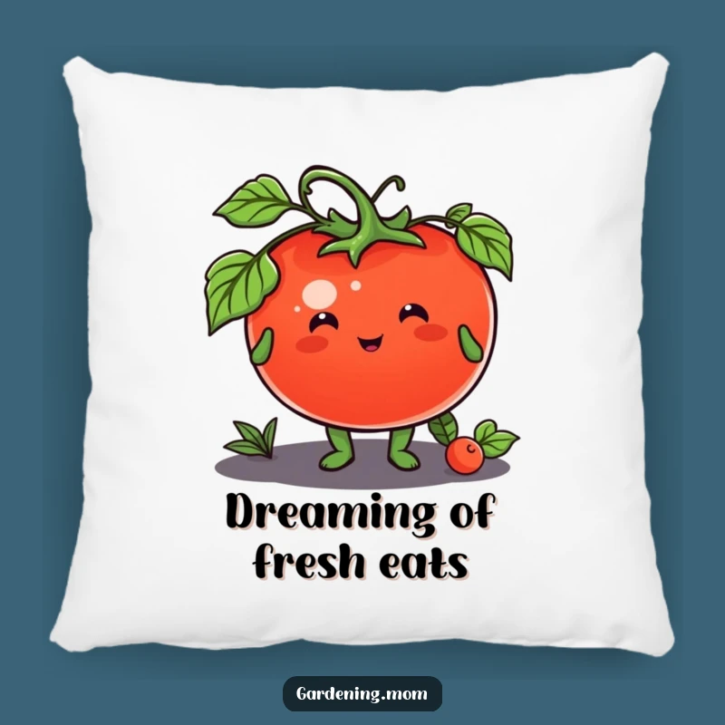 Funny Tomato Pillow: Cozy Fresh Food Cushion, Comfy Gift