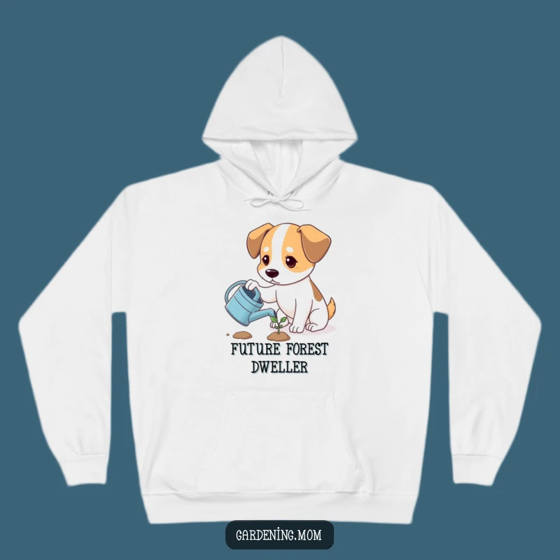 Funny Hopeful Dog Hoodie: Cozy Up with This Hilarious Gardening Gift
