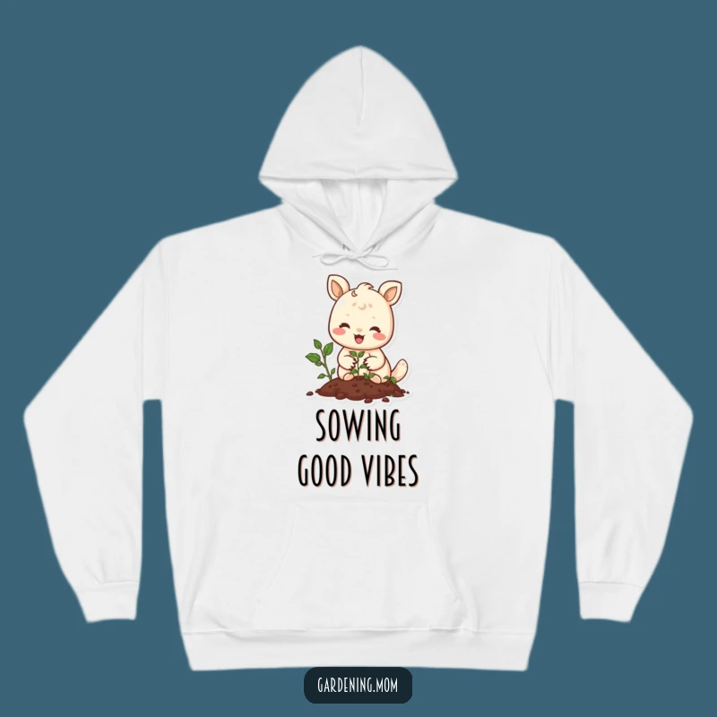 Funny Animal Hoodie - Cozy Planting Sweatshirt, The Perfect Funny Gift