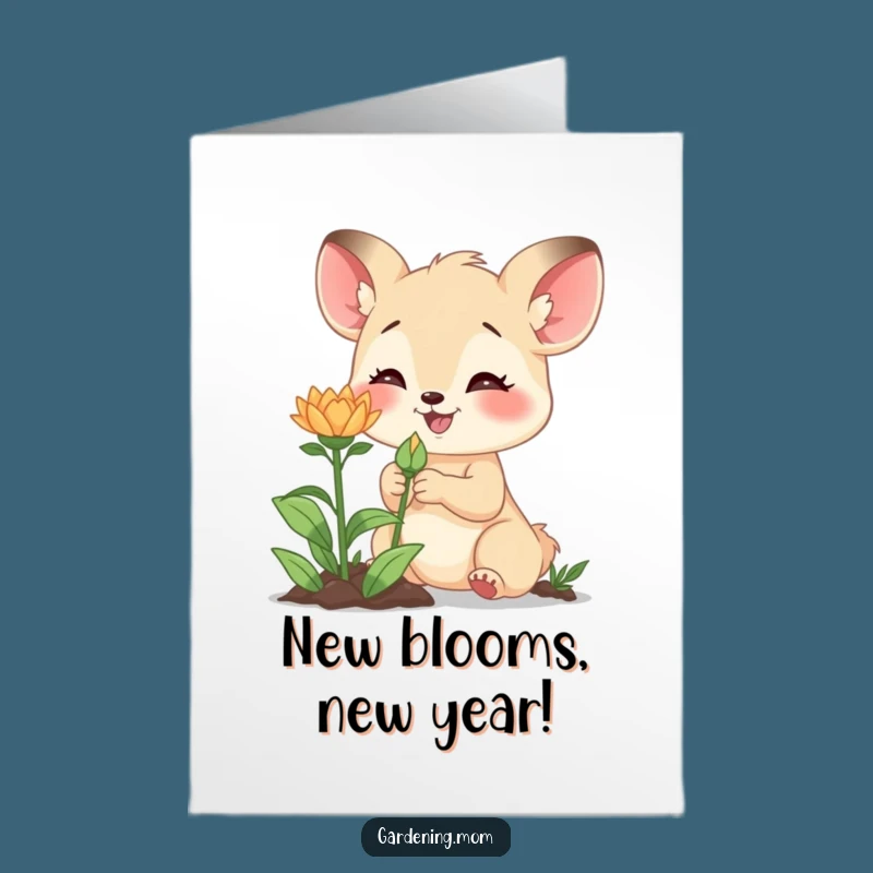 Free Printable Funny Gardener Mom Card: Happy Birthday, New Growth!