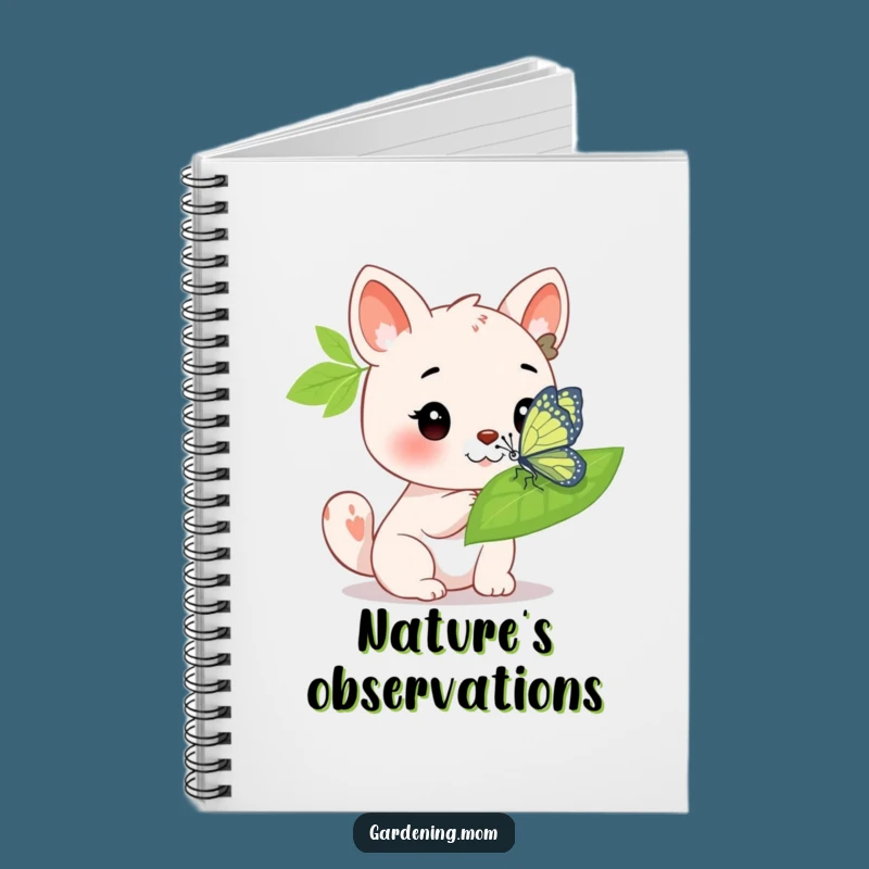 Funny Animal Butterfly Notebook: Admiring Nature Journal Gift