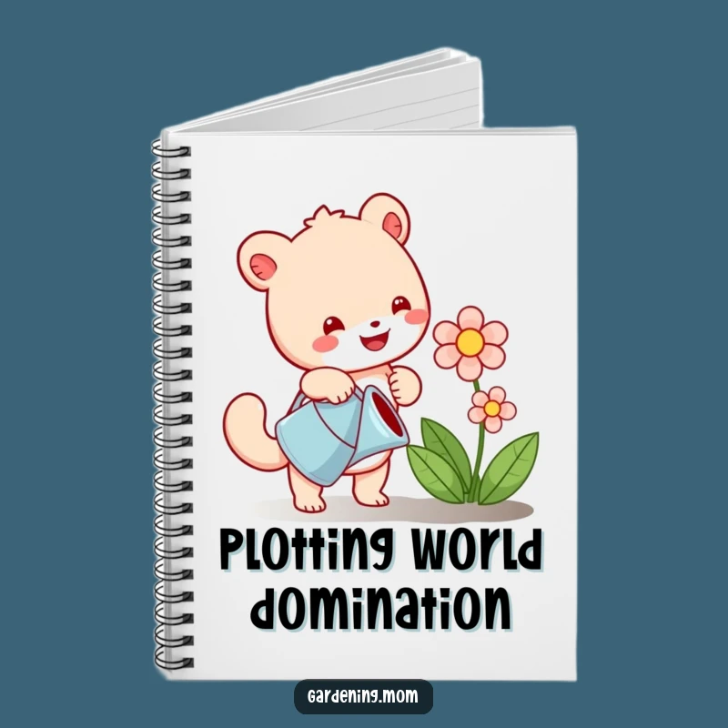 Funny Happy Animal Notebook - Gardener's Journal, A Hilarious Funny Gift