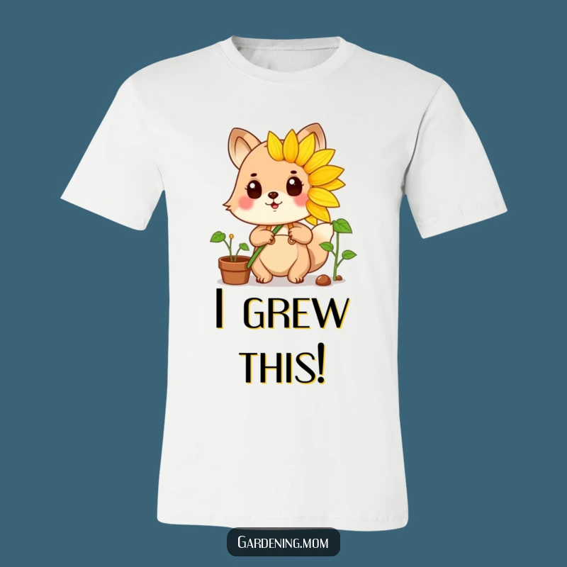 Funny Sunflower Grower T-Shirt: Flaunt Your Blooming Garden!