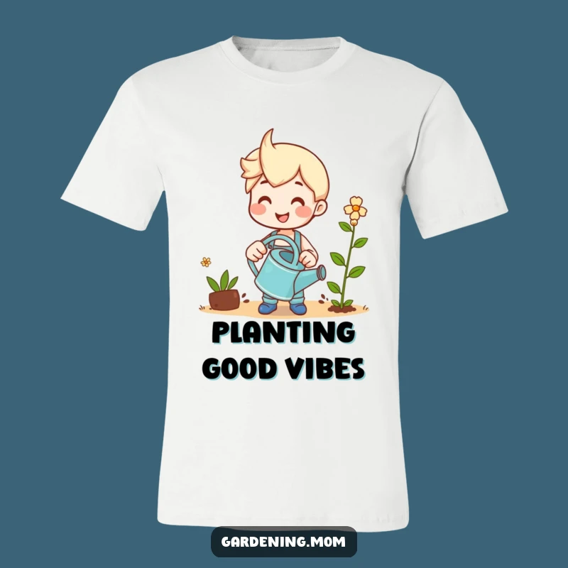 Funny Gardening T-Shirt - Let Your Happy Garden Grow!