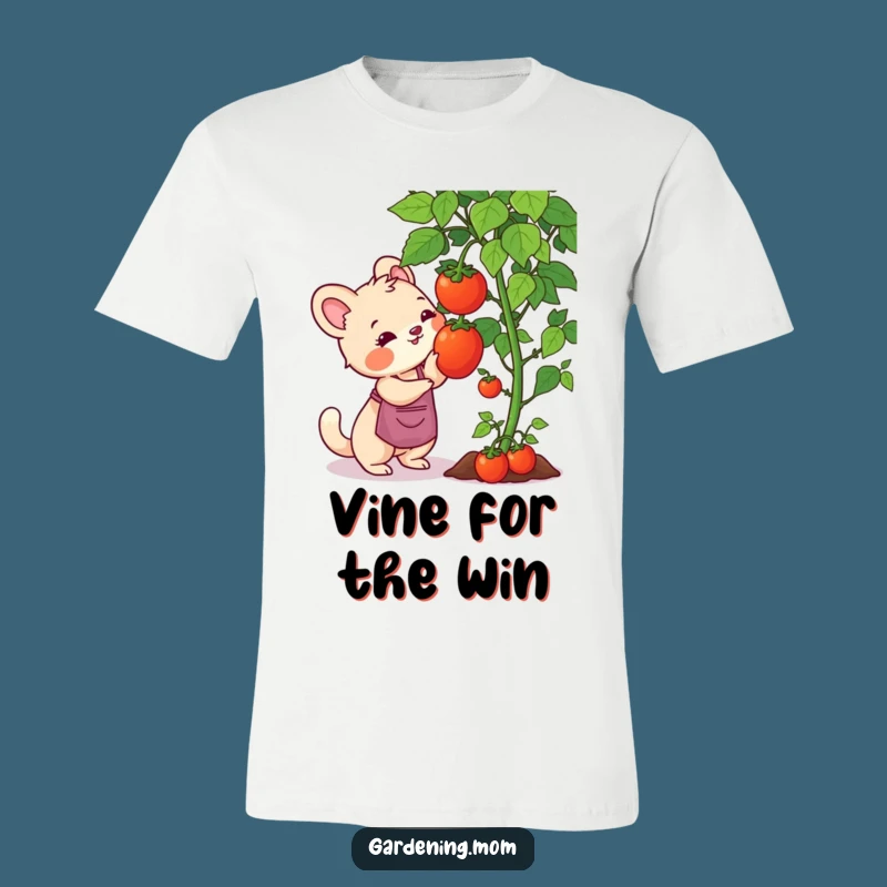 Funny Gardening Mom Animal T-Shirt: Tomato Harvest, Ideal Funny Gift for Gardeners