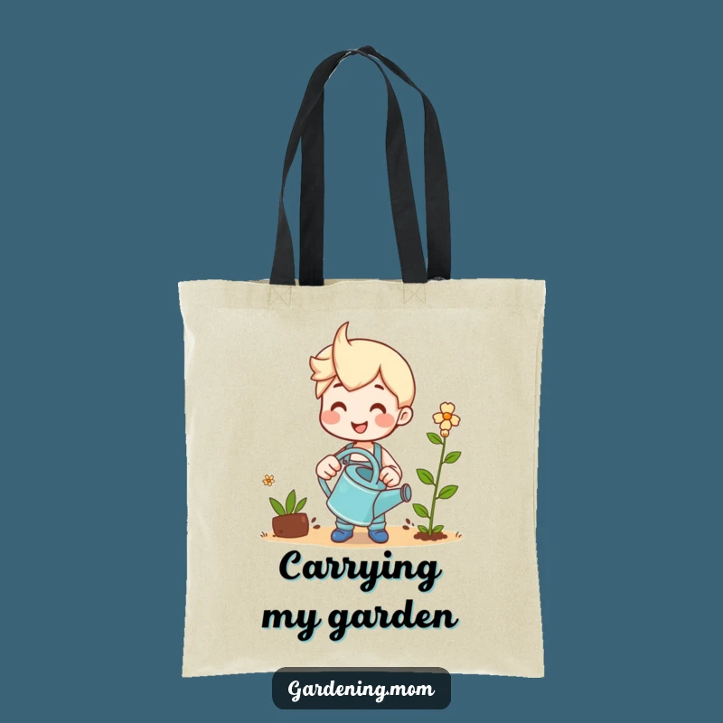 Funny Gardening Tote Bag - Carry Your Green Thumb Pride!