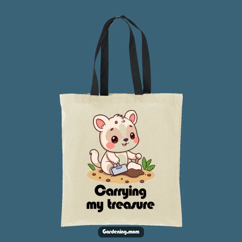 Funny Animal Tote Bag - Gardener's Digging Accessory, Ideal Funny Gift